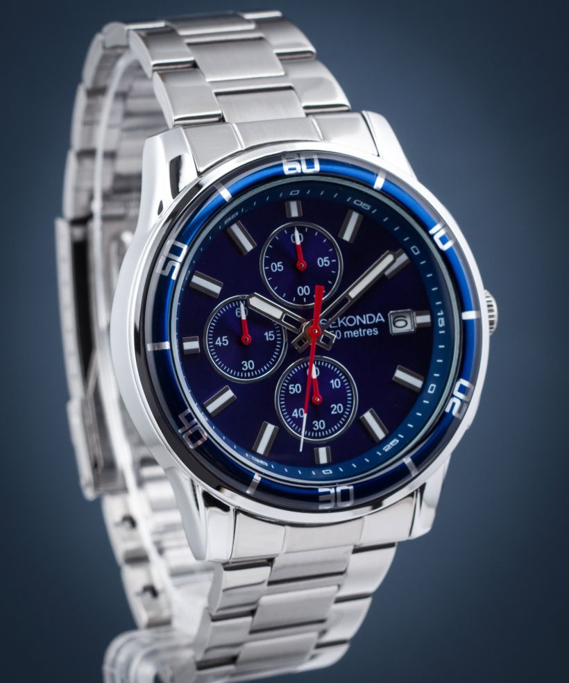 Hodinky Sekonda Midnight Chronograph