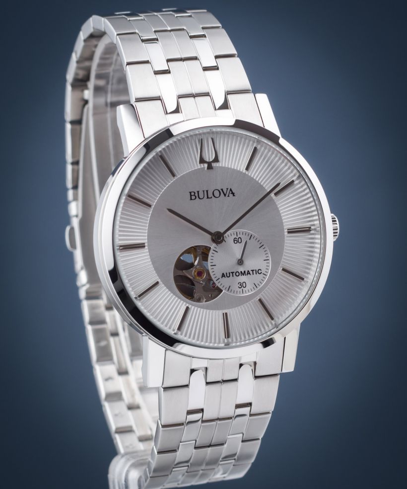 Pánské hodinky Bulova Classic Open Heart Automatic 96A238