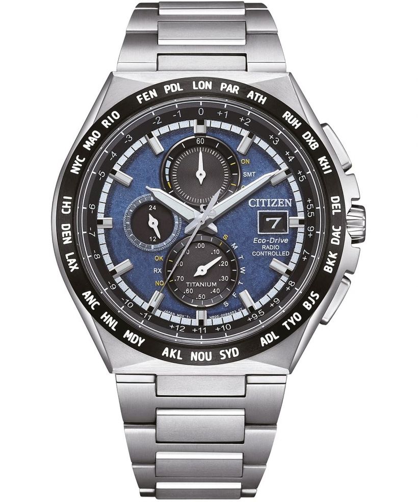 Hodinky pánské Citizen Radio Controlled Super Titanium Eco-Drive
