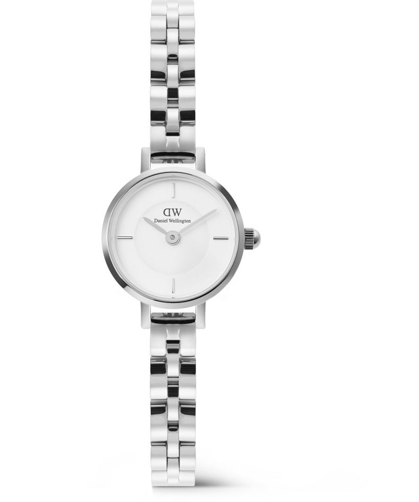 Hodinky dámské Daniel Wellington Petite Mini Arch 3-link White Silver