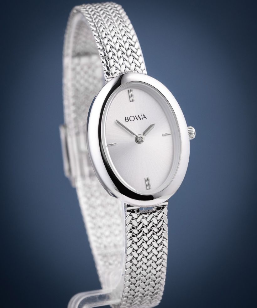 Hodinky dámské BOWA Oslo Full Silver Mesh 23
