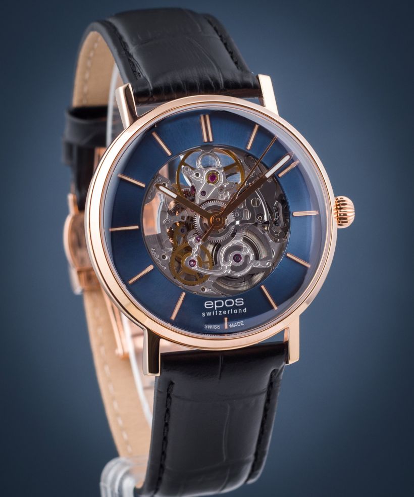 Pánské hodinky Epos Originale Skeleton Automatic 3437.135.24.16.25