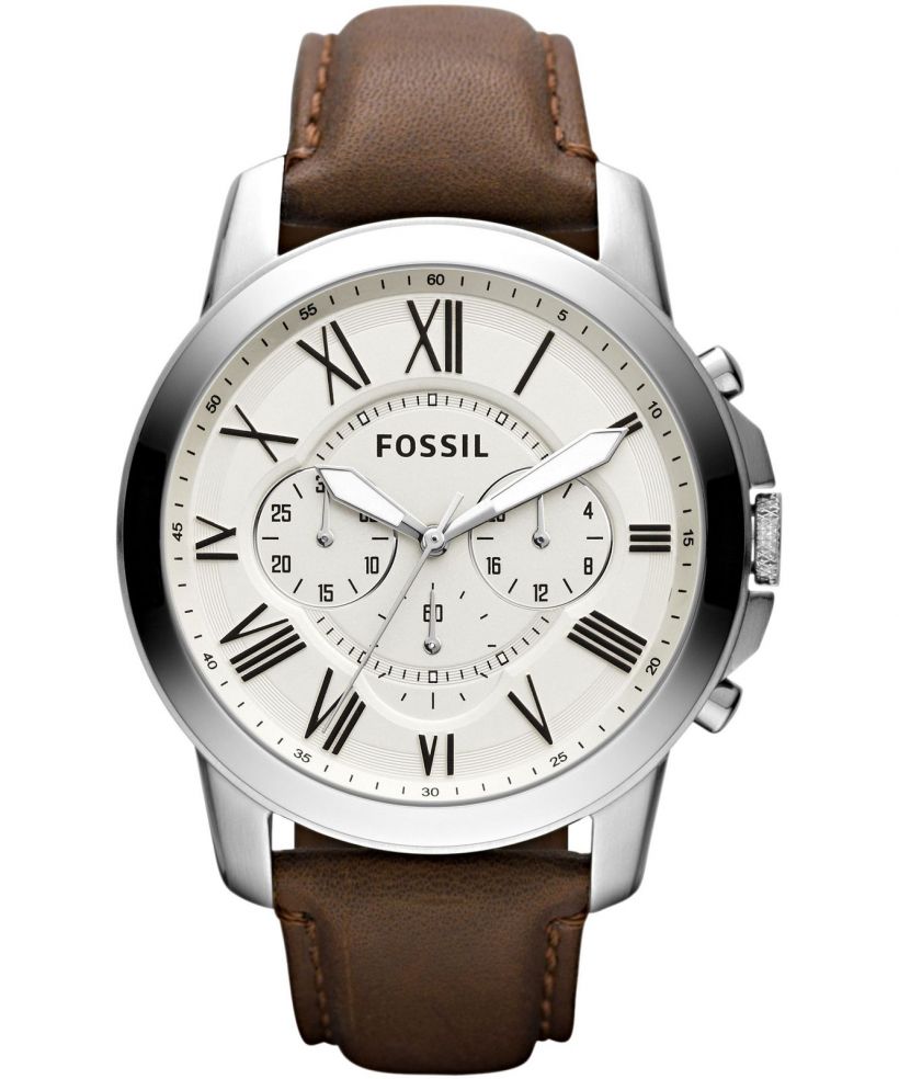 Pánské hodinky Fossil Grant Leather FS4735