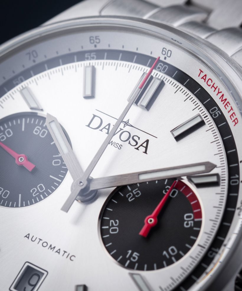 Hodinky pánské Davosa Newton Pilot Rally Automatic Chronograph Limited Edition