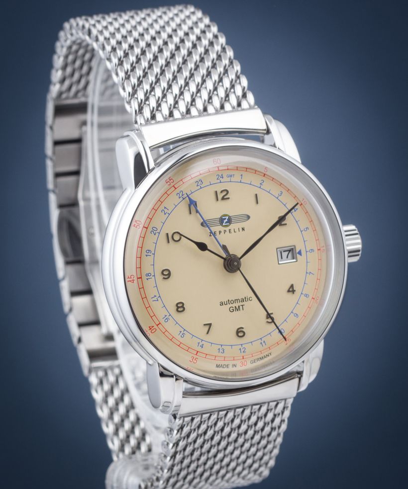 Hodinky Zeppelin LZ129 Los Angeles GMT Automatic