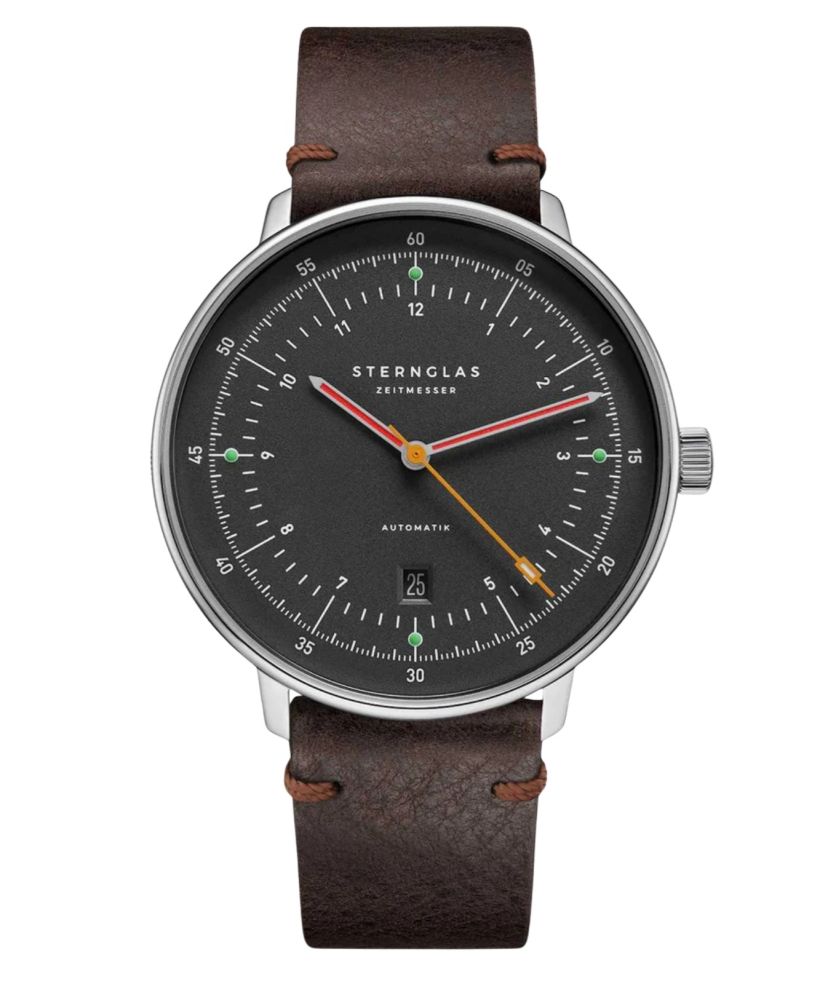 Hodinky Sternglas Hamburg Neugraphit Automatic