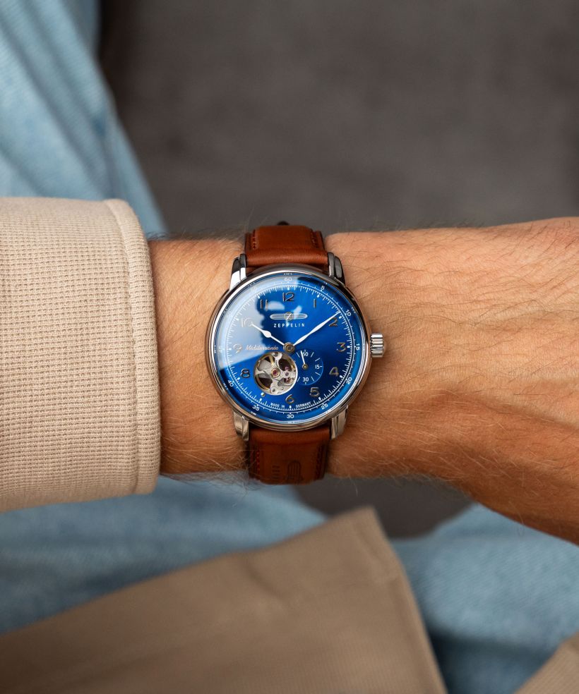 Hodinky Zeppelin Méditerranée Open Heart Automatic