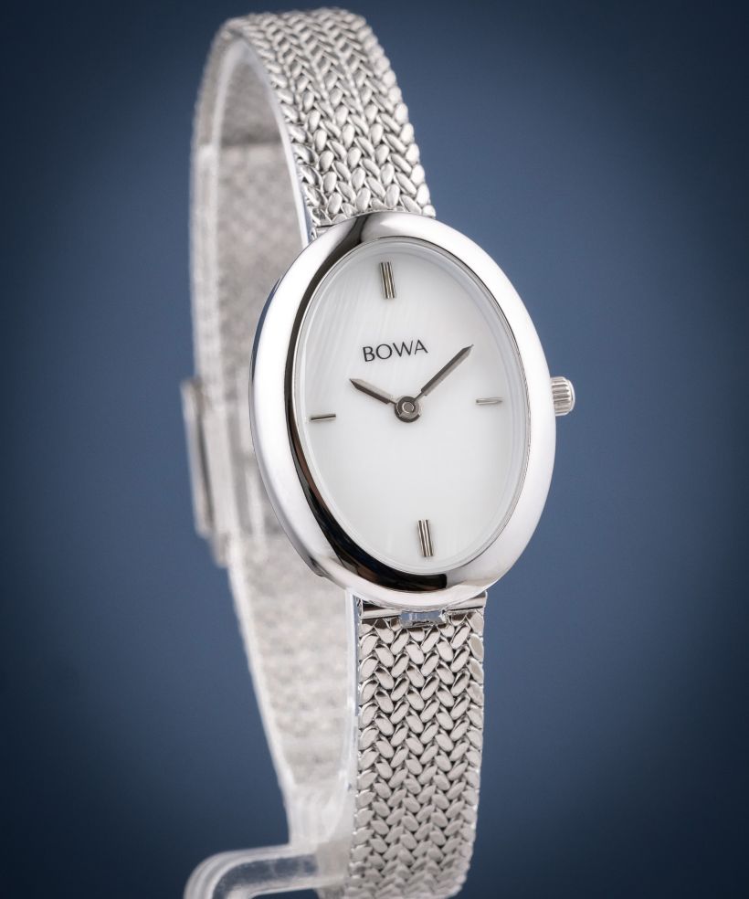 Hodinky dámské BOWA Oslo Pearl-Silver Mesh 23
