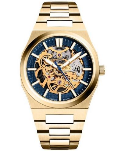 Hodinky pánské Adriatica Skeleton Sapphire Automatic