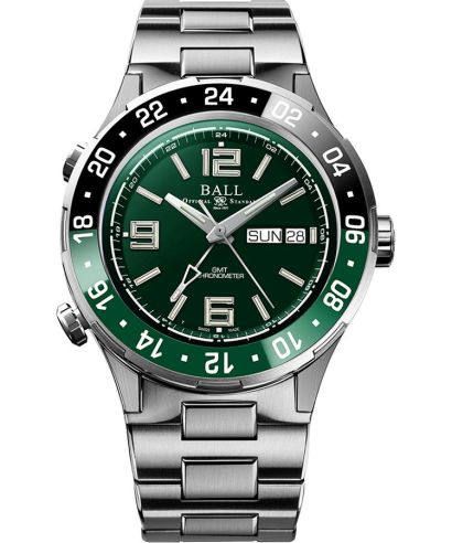 Hodinky pánské Ball Roadmaster Marine GMT Automatic Titanium Limited Edition