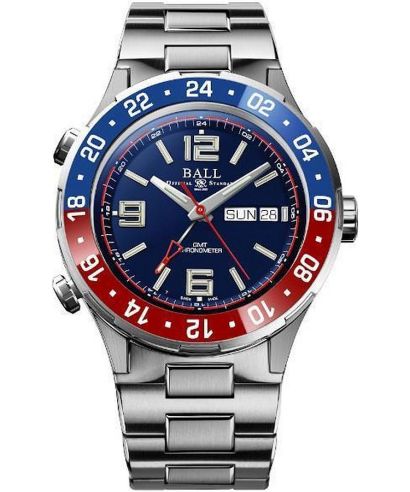 Hodinky pánské Ball Roadmaster Marine GMT Automatic Titanium Limited Edition