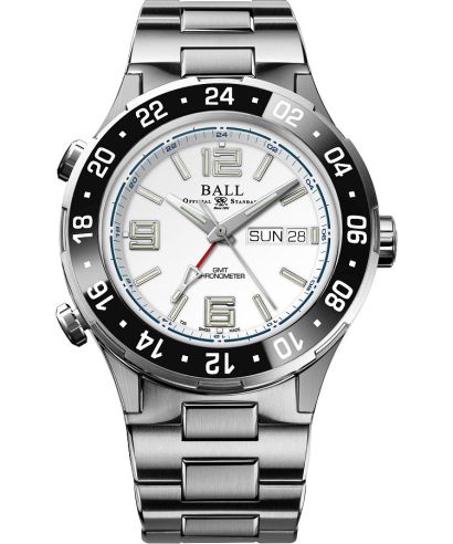 Hodinky pánské Ball Roadmaster Marine GMT Automatic Titanium Chronograph Limited Edition