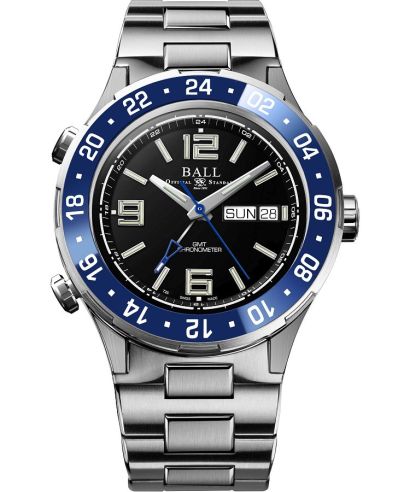 Hodinky pánské Ball Roadmaster Marine GMT Automatic Titanium Chronograph Limited Edition
