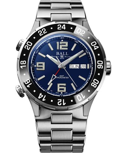 Hodinky pánské Ball Roadmaster Marine GMT Automatic Titanium Chronograph