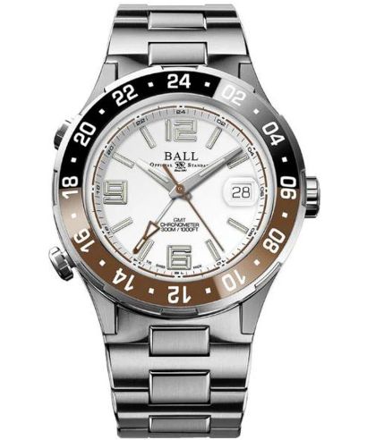 Hodinky pánské Ball Roadmaster Pilot GMT Automatic Titanium Chronograph Limited Edition