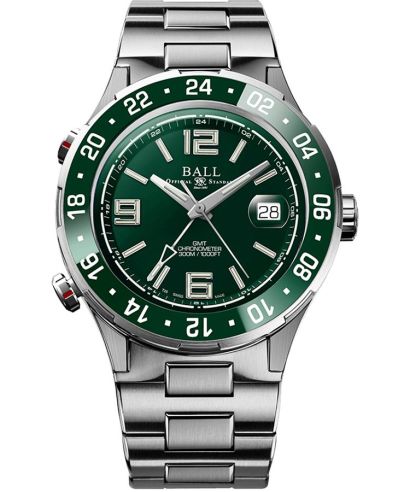 Hodinky pánské Ball Roadmaster Pilot GMT Automatic Titanium Chronograph Limited Edition