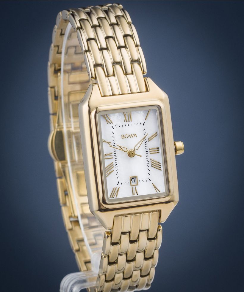 Hodinky dámské BOWA Barcelona Pearl Gold Steel 23