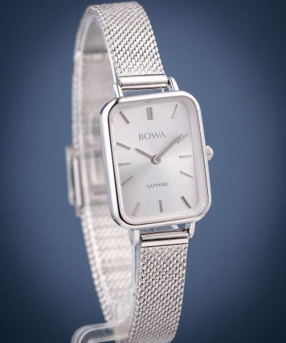 Hodinky dámské BOWA Dubai Full Silver Mesh 20