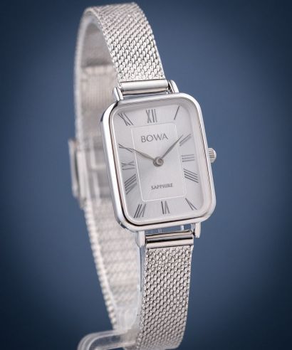 Hodinky dámské BOWA Dubai Full Silver Mesh 20