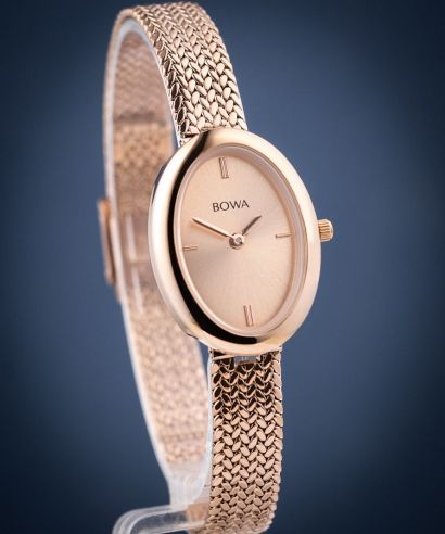 Hodinky dámské BOWA Oslo Full Rose-Gold Mesh 23