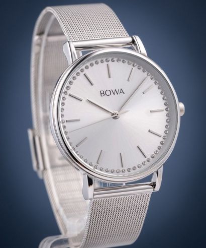 Hodinky dámské BOWA Rio Full Silver Mesh 38