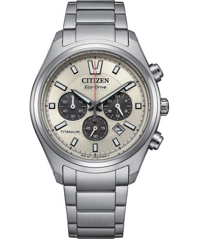 Hodinky pánské Citizen Super Titanium™ Eco-Drive Chronograph