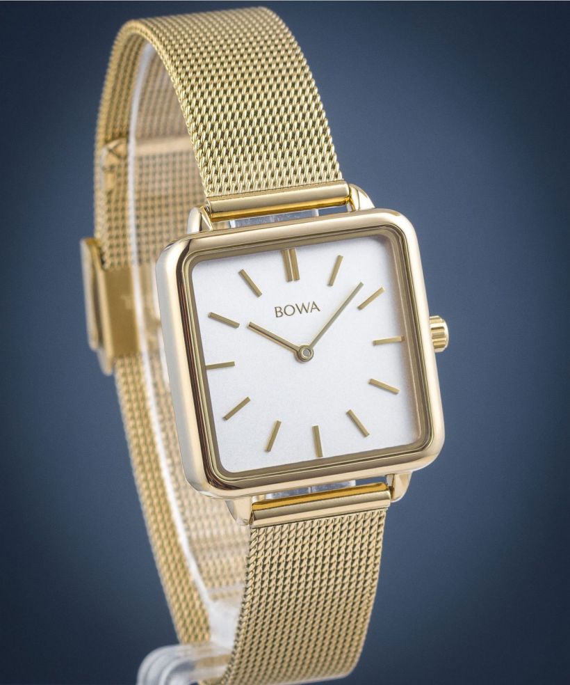 Hodinky BOWA Vienna White Gold Mesh 29
