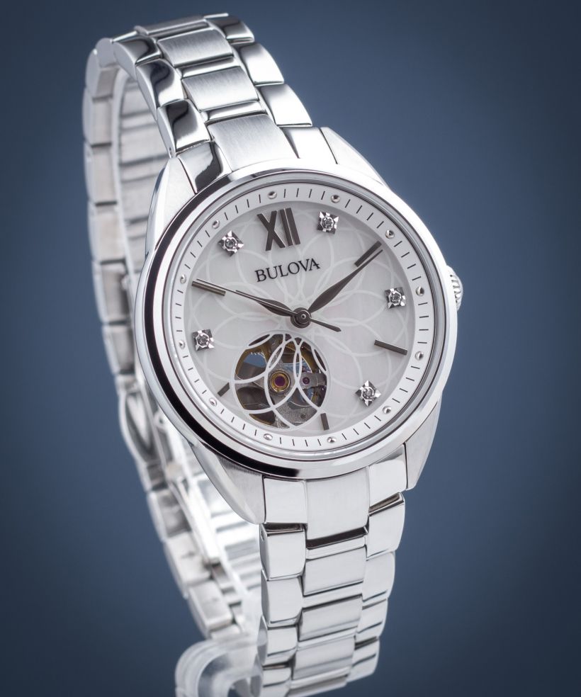 Dámské hodinky Bulova Diamond Automatic 96P181