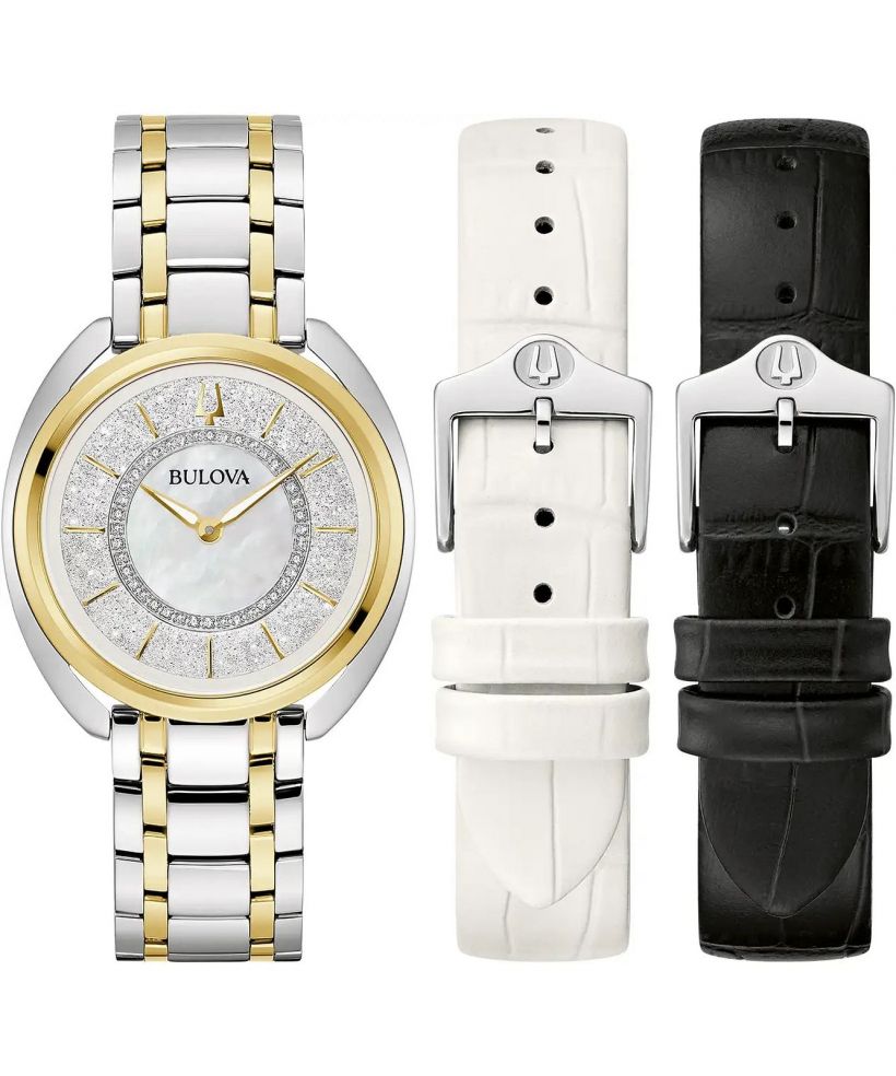 Hodinky Bulova Duality Diamonds Gift Set