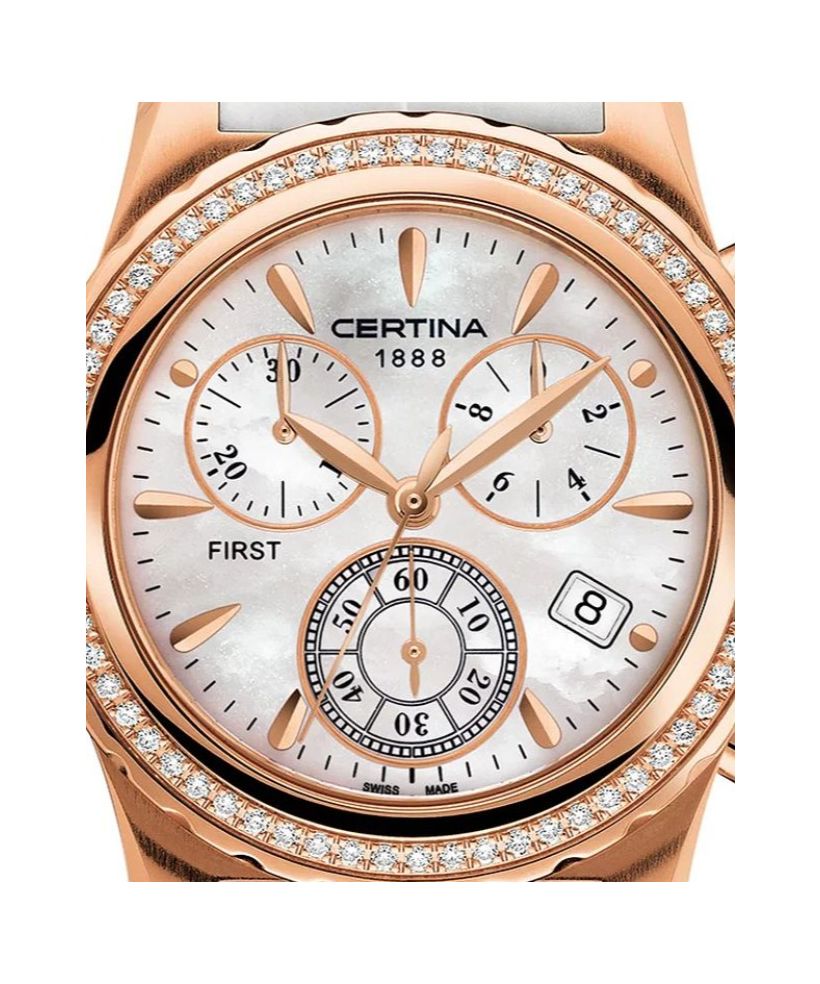 Dámské hodinky Certina DS First Lady Diamonds Gold 18K