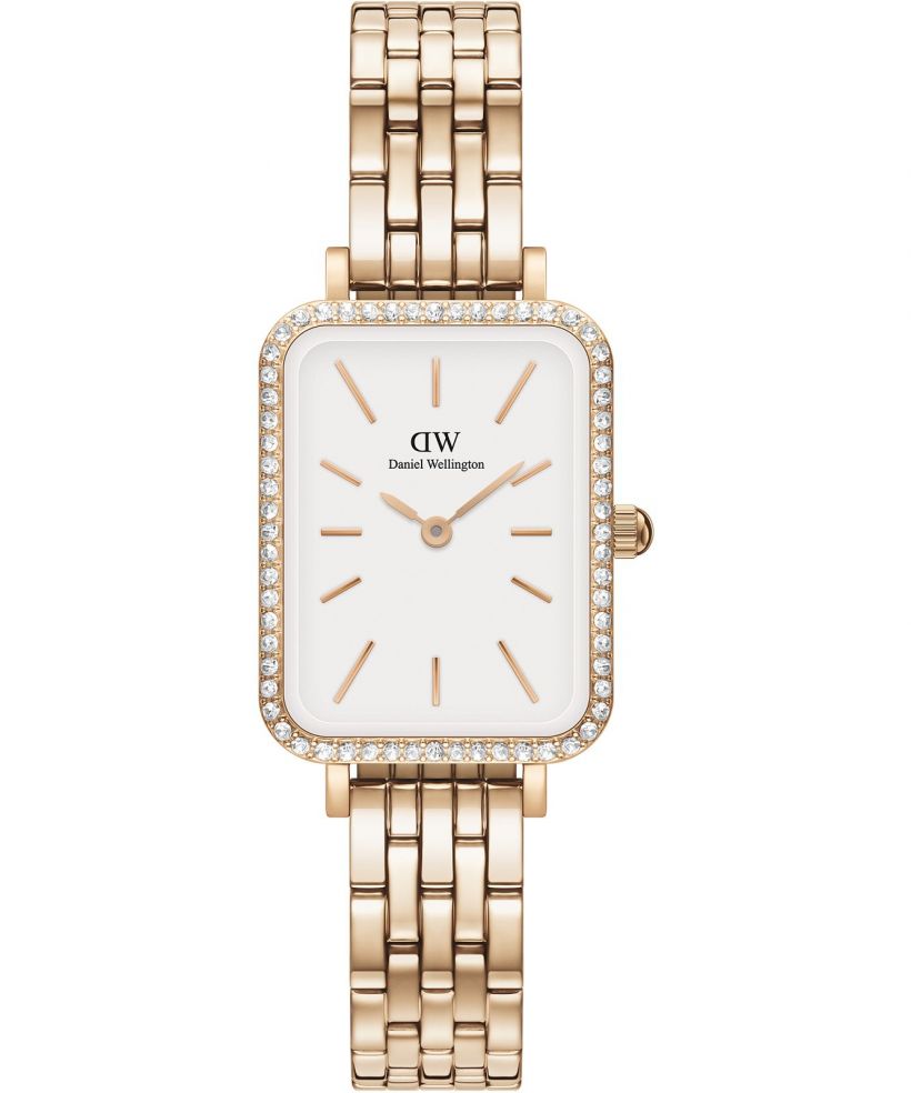 Hodinky Daniel Wellington Quadro Lumine Bezel 5-Link Melrose 40
