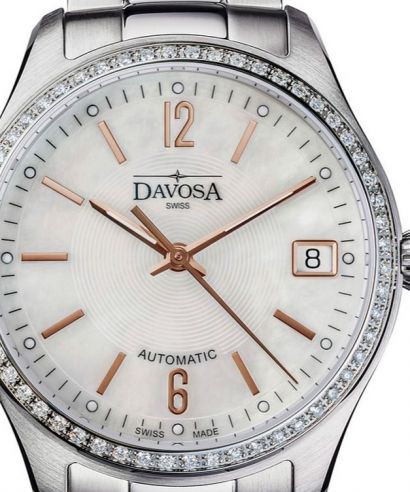 Dámské hodinky Davosa Newton Lady Diamond Automatic 166.193.15