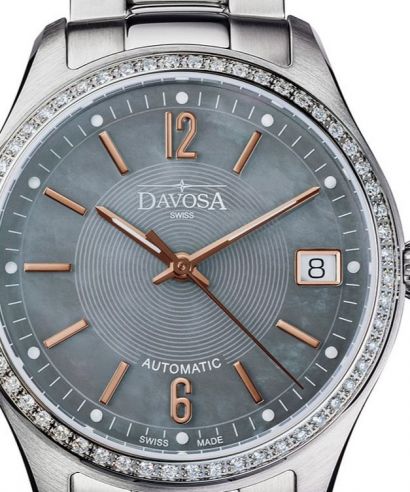 Dámské hodinky Davosa Newton Lady Diamond Automatic 166.193.55
