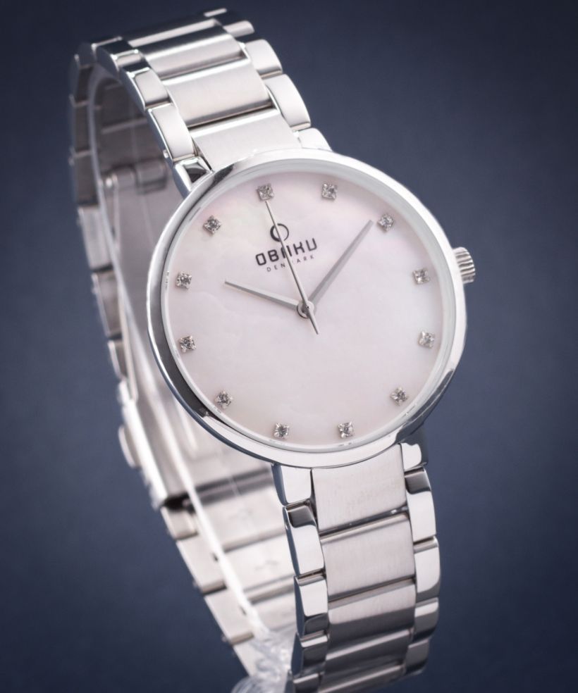 Dámské hodinky Obaku Classic V189LXCPSC