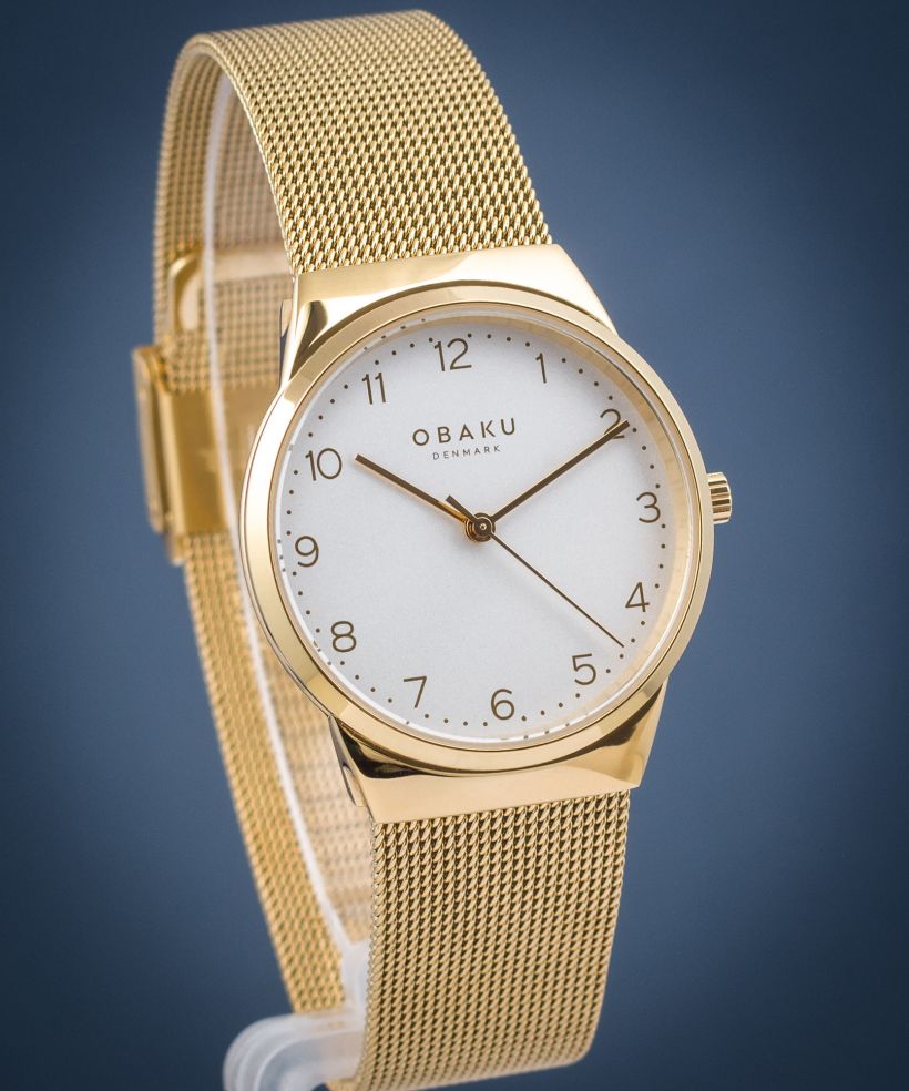 Hodinky Obaku Land Gold