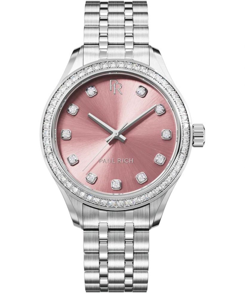 Hodinky Paul Rich Crystelle Silver Pink
