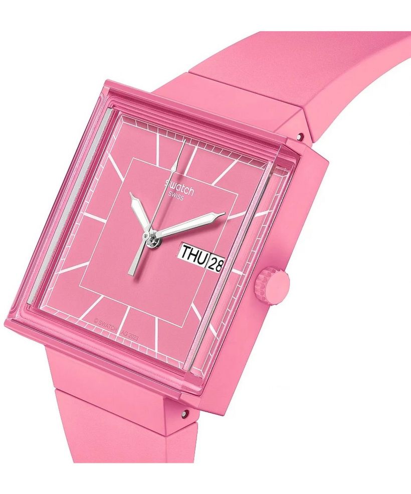Hodinky Swatch Bioceramic What If Rose