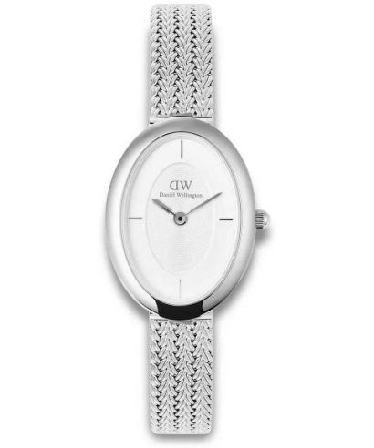 Hodinky dámské Daniel Wellington Juliette Braided Mesh White Sunray Silver