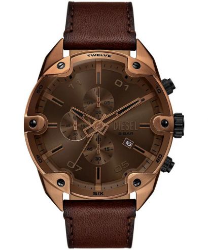 Hodinky pánské Diesel Spiked Spiked Chronograph