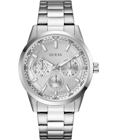 Hodinky pánské Guess Mens Silver Tone