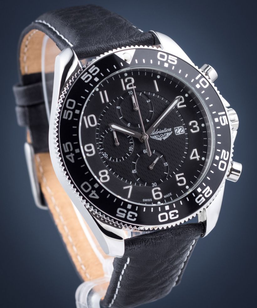 Pánské hodinky Adriatica Classic Chronograph A1147.5224CH