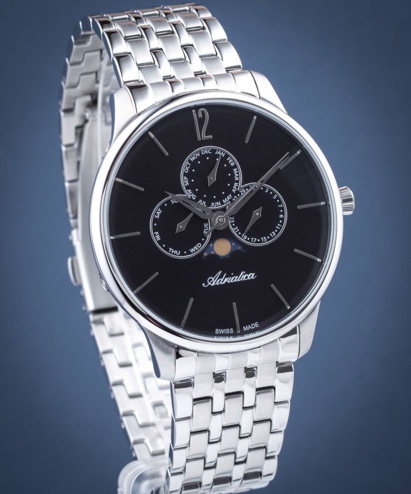 Pánské hodinky Adriatica Moon Phase A8269.5154QF