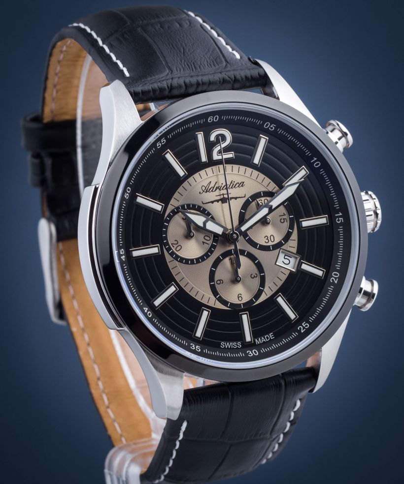 Pánské hodinky Adriatica Sport Chronograph A8188.Y254CH
