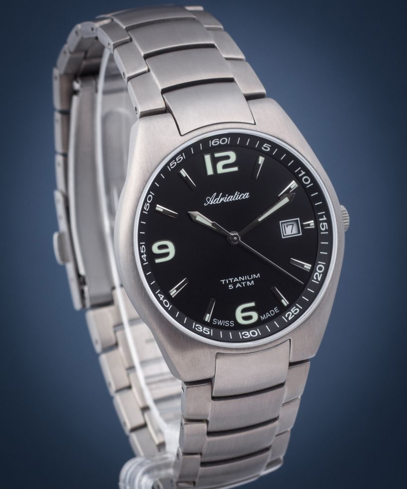 Pánské hodinky Adriatica Classic Titanium A1069.4154Q