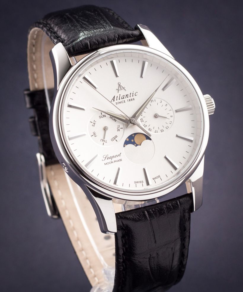 Pánské hodinky Atlantic Seasport Moon Phase 56550.41.21