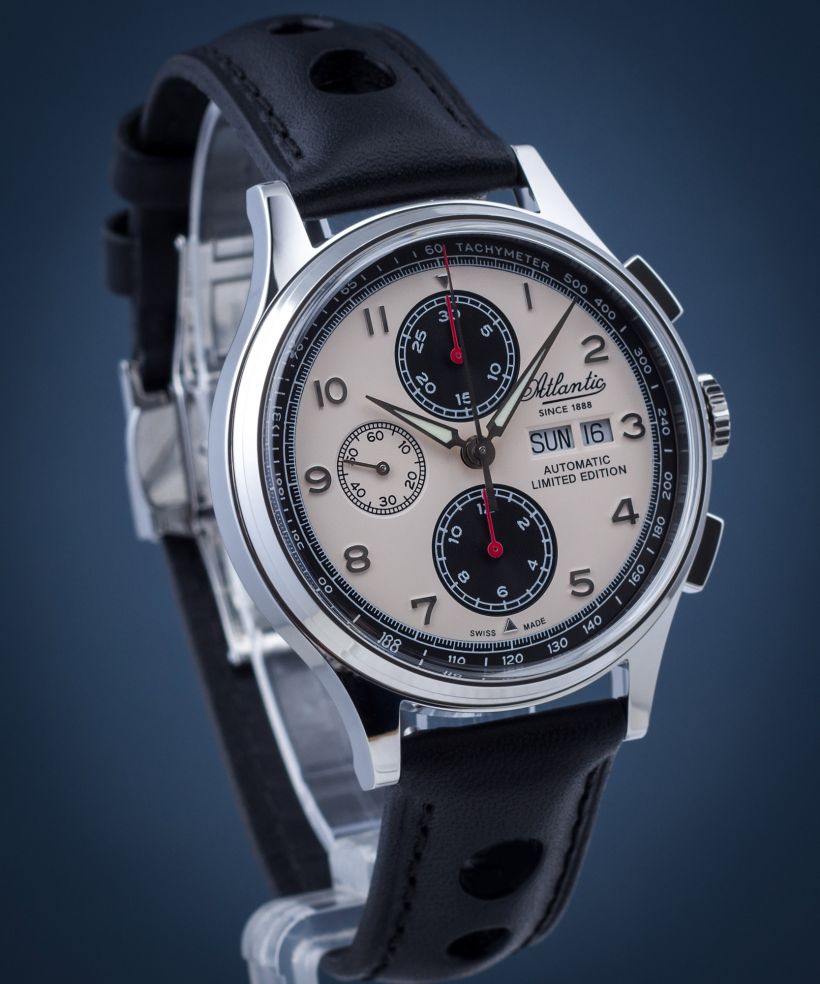 Pánské hodinky Atlantic Worldmaster Chronograph Valjoux Automatic Limited Edition 55852.41.93