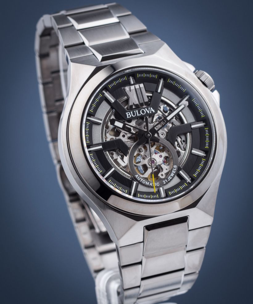 Pánské hodinky Bulova Classic Skeleton Automatic 98A179