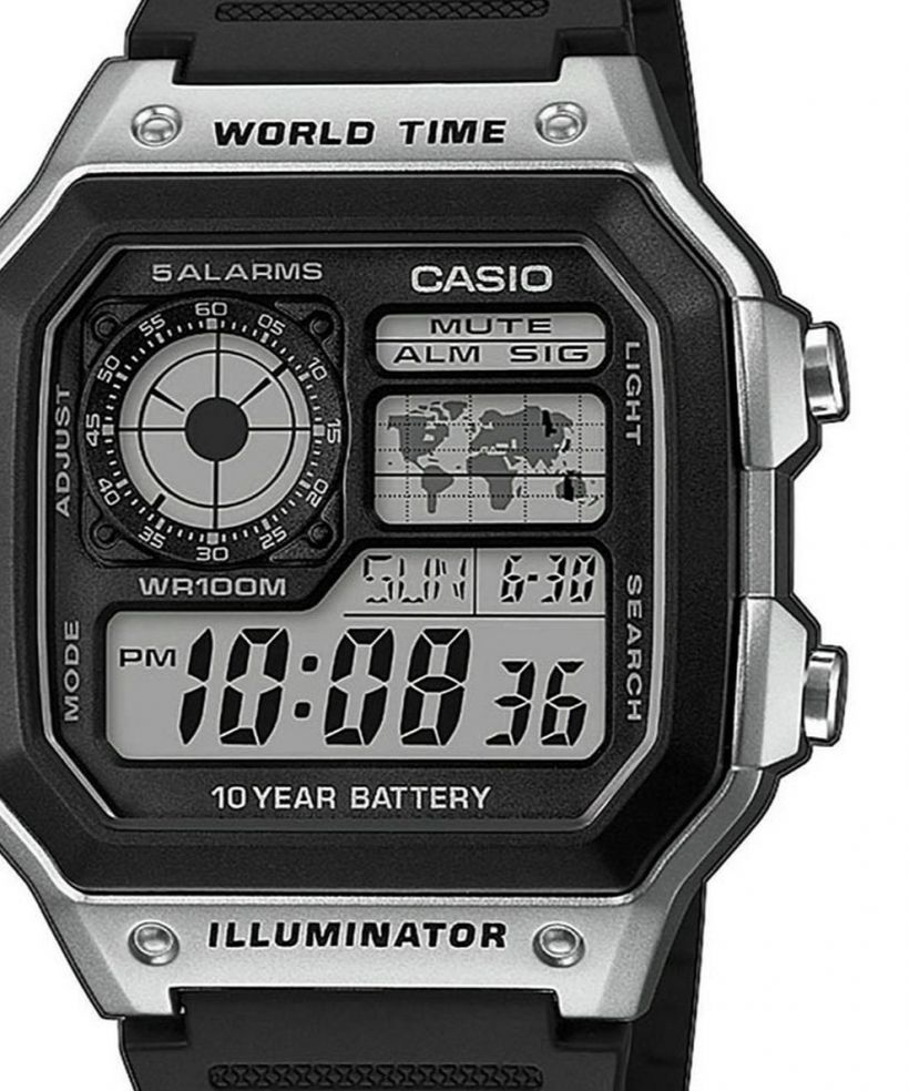 Pánské hodinky Casio Youth Digital AE-1200WH-1CVEF