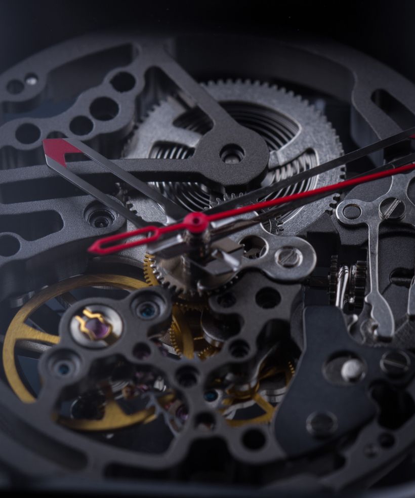 Pánské hodinky Ciga Design Full Hollow Skeleton Automatic Z011-BLBL-W13