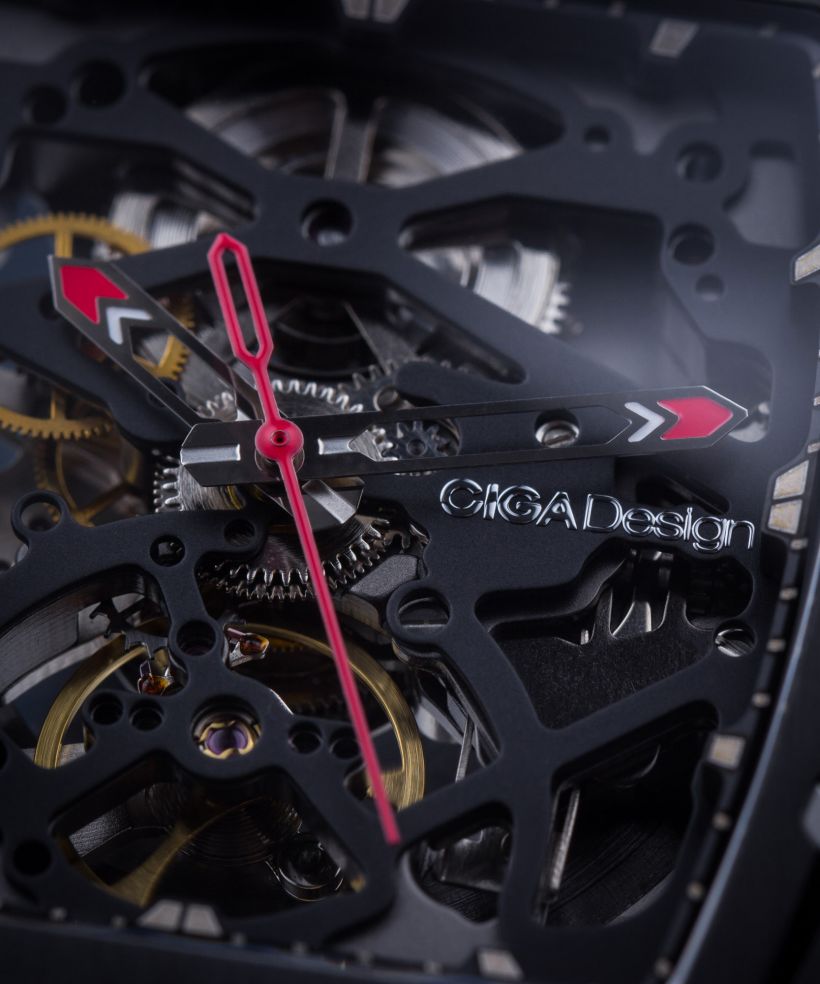Pánské hodinky Ciga Design Z-Series DLC Skeleton Automatic Z031-BLBL-W15BK